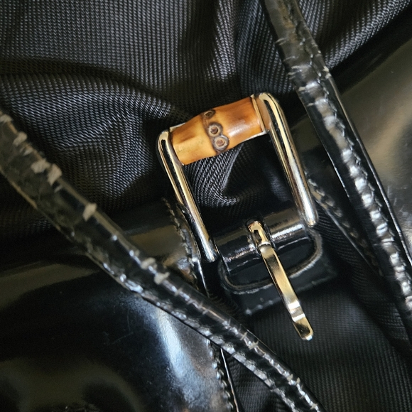 Authentic Gucci Bamboo Backpack - Picture 8 of 16
